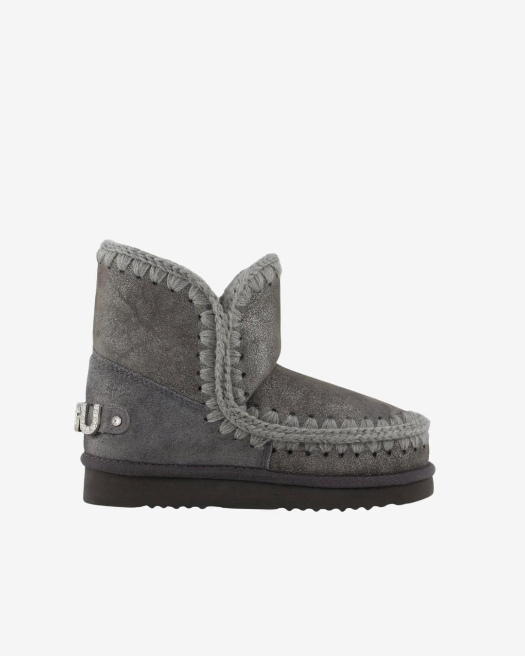 Mou Eskimo 18 Rhinestones Logo Dust Iron