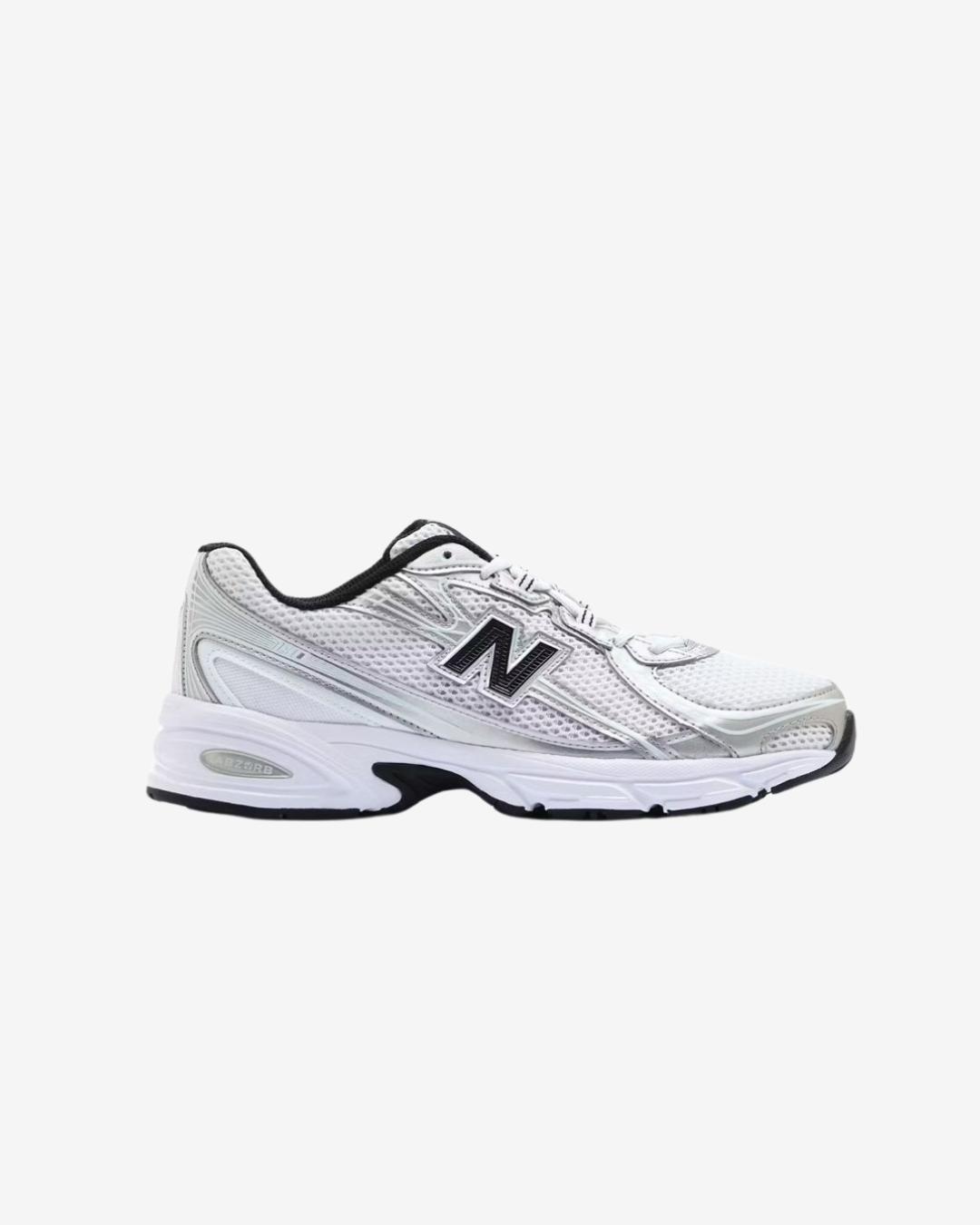 New Balance 740 White Silver Black