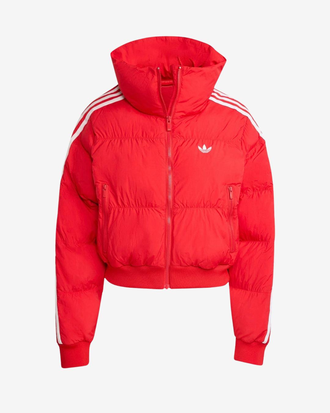 Bomber Adidas Cropped Red
