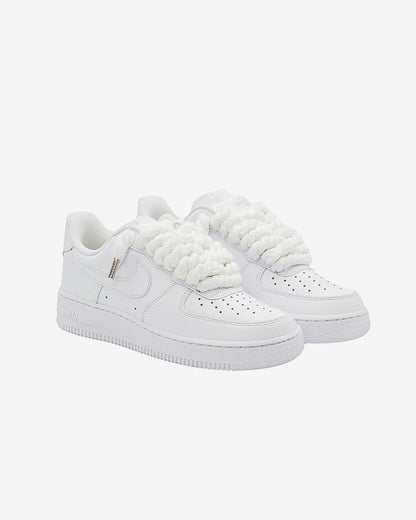 Air Force Rope Laces White