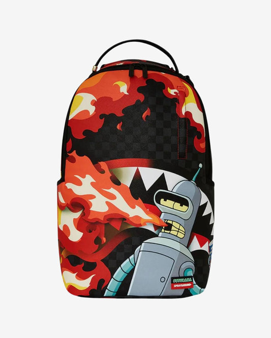 Sprayground Bender Fire Drama Backpack